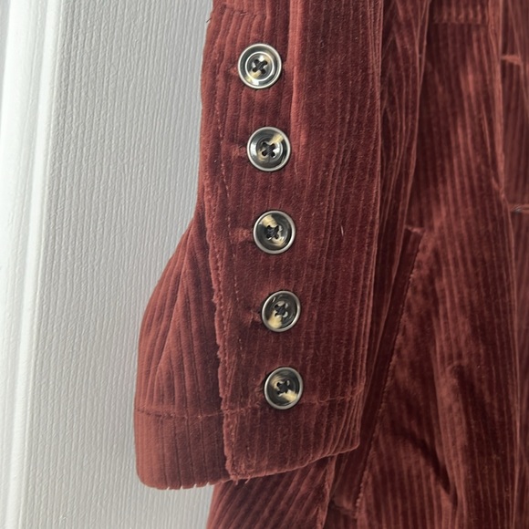 Brown corduroy dress cardigan/jacket - Picture 3 of 7